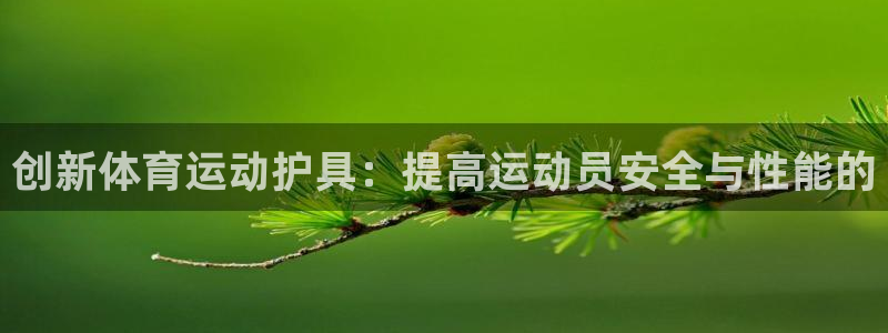 3377体育官方正版app集团：创新体育运动护具：提高运动员
